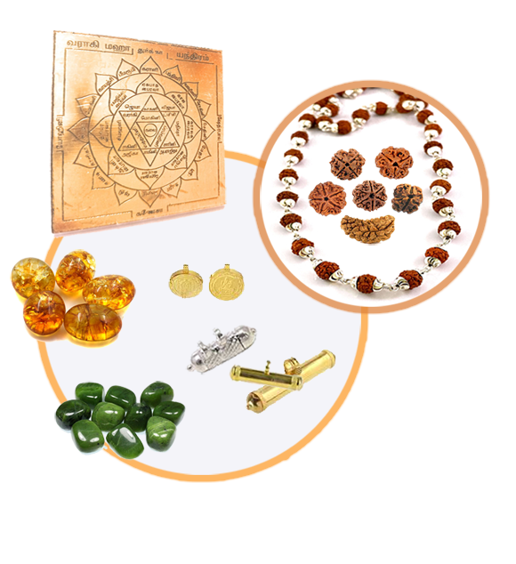 Poojas and holy products to attain success in your profession/education, life.